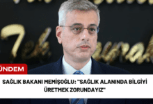 sağlık bakanı memişoğlu: "sağlık alanında bilgiyi üretmek zorundayız"