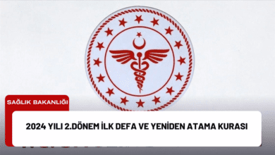 2024 yılı 2.dönem i̇lk defa ve yeniden atama kurası