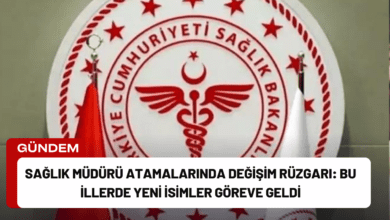 sağlık müdürü atamalarında değişim rüzgarı: bu i̇llerde yeni i̇simler göreve geldi