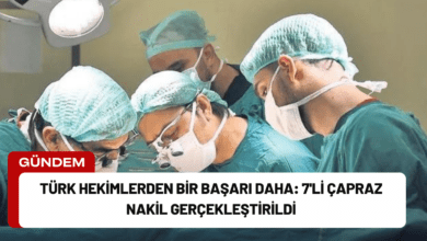 türk hekimlerden bir başarı daha: 7'li çapraz nakil gerçekleştirildi