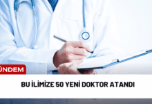 bu i̇limize 50 yeni doktor atandı