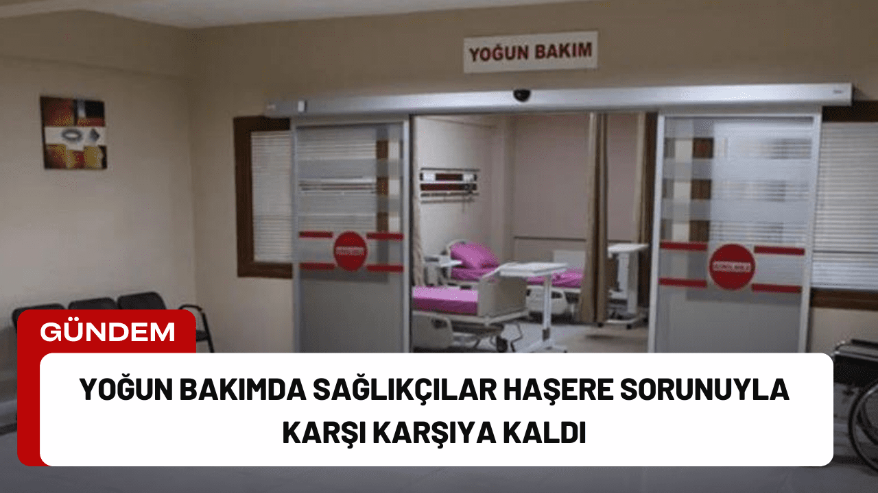 Konya Ereğli Devlet Hastanesi’nin yoğun bakım servisinde görev yapan sağlık