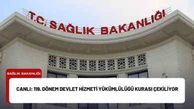 canli: 119. dönem devlet hizmeti yükümlülüğü kurası çekiliyor