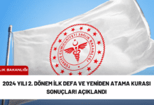 2024 yılı 2. dönem i̇lk defa ve yeniden atama kurası sonuçları açıklandı