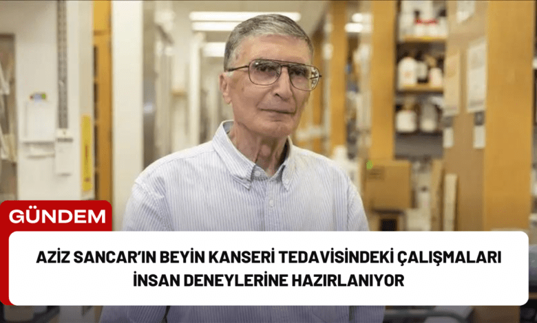 aziz sancar’ın beyin kanseri tedavisindeki çalışmaları i̇nsan deneylerine hazırlanıyor