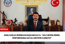 genç sağlık sendikası başkanı kaya: "aile hekimliğinde performansa dayalı sisteme karşıyız"