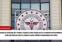 sağlık bakanlığı taşra teşkilatına 2828 sayılı kanun kapsamında yerleştirilen adayların atama süreci hakkında duyuru