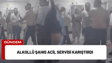 alkollü şahıs acil servisi karıştırdı