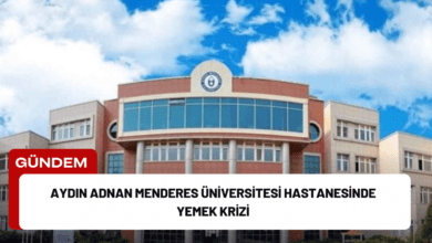 aydın adnan menderes üniversitesi hastanesinde yemek krizi