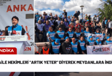 aile hekimleri "artık yeter" diyerek meydanlara i̇ndi