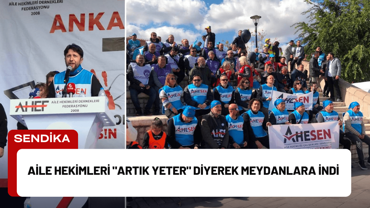 Aile Hekimleri "Artık Yeter" Diyerek Meydanlara İndi