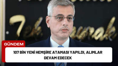 107 bin yeni hemşire ataması yapıldı, alımlar devam edecek