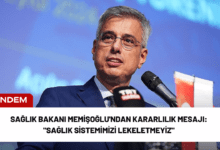 sağlık bakanı memişoğlu'ndan kararlılık mesajı: "sağlık sistemimizi lekeletmeyiz"