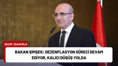 bakan şimşek: dezenflasyon süreci devam ediyor, kalıcı düşüş yolda