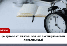 çalışma saatleri kısalıyor mu? bakan işıkhan'dan açıklama geldi