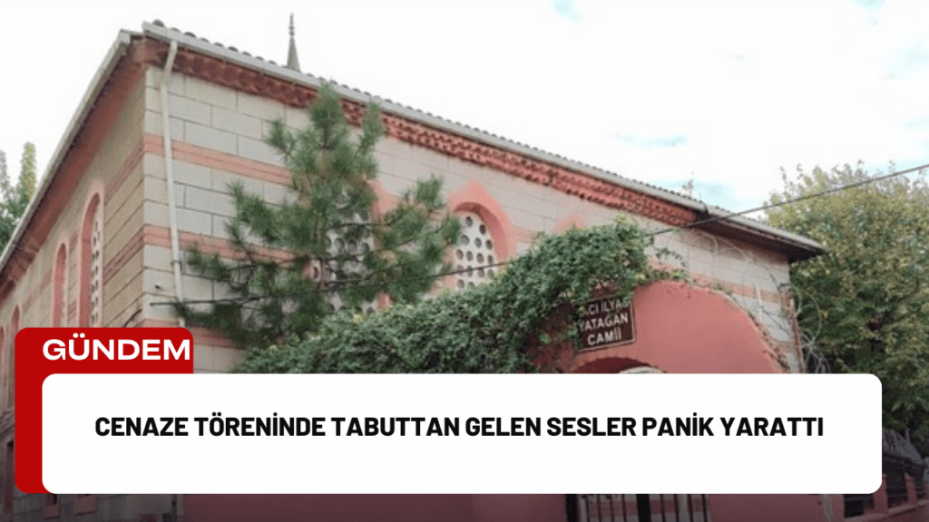 Cenaze Töreninde Tabuttan Gelen Sesler Panik Yarattı