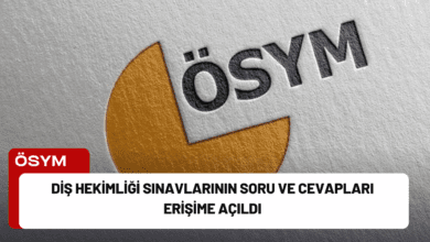 Diş Hekimliği Sınavlarının Soru ve Cevapları Erişime Açıldı