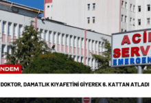 doktor, damatlık kıyafetini giyerek 6. kattan atladı