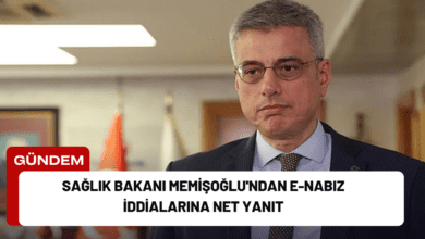 sağlık bakanı memişoğlu'ndan e-nabız i̇ddialarına net yanıt