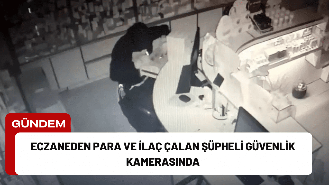 Antalya Serik’te bir eczaneden