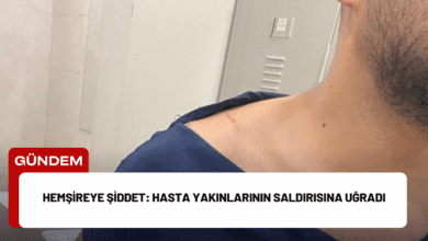 hemşireye şiddet: hasta yakınlarının saldırısına uğradı