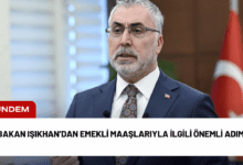 bakan işıkhan’dan emekli maaşlarıyla i̇lgili önemli adım