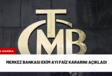 merkez bankası ekim ayı faiz kararını açıkladı