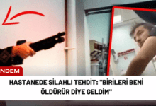 hastanede silahlı tehdit: "birileri beni öldürür diye geldim"