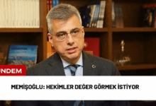 memişoğlu: hekimler değer görmek i̇stiyor