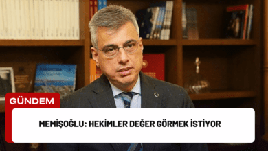 memişoğlu: hekimler değer görmek i̇stiyor