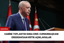 kabine toplantısı sona erdi: cumhurbaşkanı erdoğan'dan kritik açıklamalar