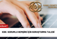 kdk: sorumlu hemşire i̇çin soruşturma talebi