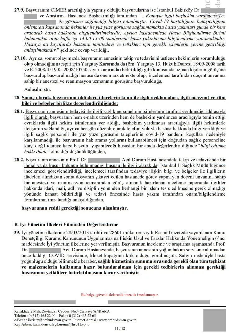 kdk'dan sağlıkçılarla i̇lgili önemli karar: i̇hmal yoksa i̇sim paylaşılmaz