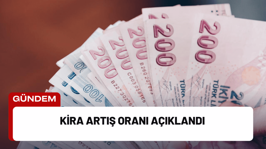 Kira Artış Oranı Açıklandı