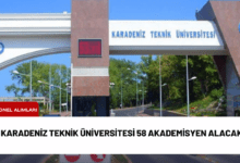 karadeniz teknik üniversitesi 58 akademisyen alacak