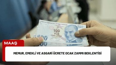 Memur, Emekli ve Asgari Ücrete Ocak Zammı Beklentisi