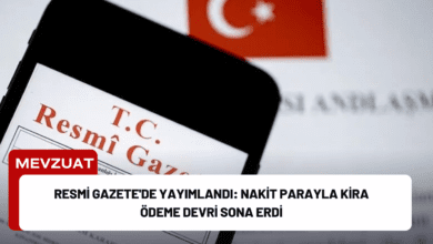 Resmi Gazete'de Yayımlandı: Nakit Parayla Kira Ödeme Devri Sona Erdi