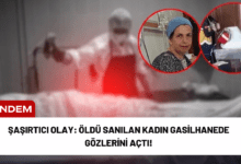 şaşırtıcı olay: öldü sanılan kadın gasilhanede gözlerini açtı!