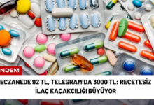 eczanede 92 tl, telegram’da 3000 tl: reçetesiz i̇laç kaçakçılığı büyüyor