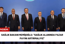 sağlık bakanı memişoğlu: "sağlık alanında pazar payını artırmalıyız"