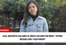 acil serviste saldırıya uğrayan doktor i̇rem: "stres bozukluğu yaşıyorum"