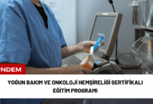 yoğun bakım ve onkoloji hemşireliği sertifikalı eğitim programı