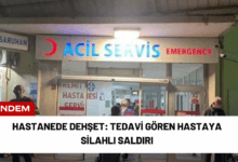 hastanede dehşet: tedavi gören hastaya silahlı saldırı