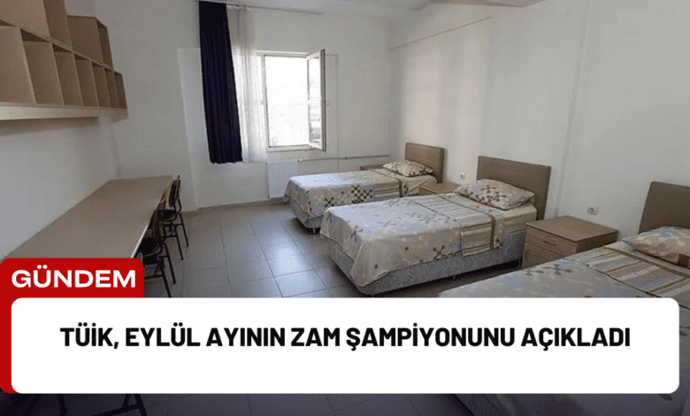 tüi̇k, eylül ayının zam şampiyonunu açıkladı