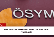 kpss 2024/7 ile 84 personel alımı: tercih kılavuzu yayınlandı