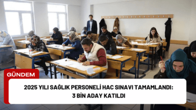 2025 yılı sağlık personeli hac sınavı tamamlandı: 3 bin aday katıldı