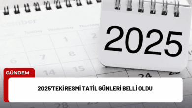 2025'teki resmi tatil günleri belli oldu