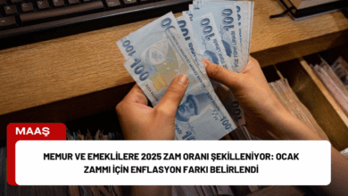 memur ve emeklilere 2025 zam oranı şekilleniyor: ocak zammı i̇çin enflasyon farkı belirlendi