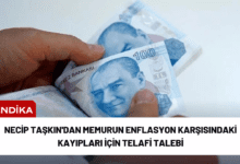 necip taşkın'dan memurun enflasyon karşısındaki kayıpları i̇çin telafi talebi