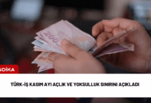 türk-i̇ş kasım ayı açlık ve yoksulluk sınırını açıkladı